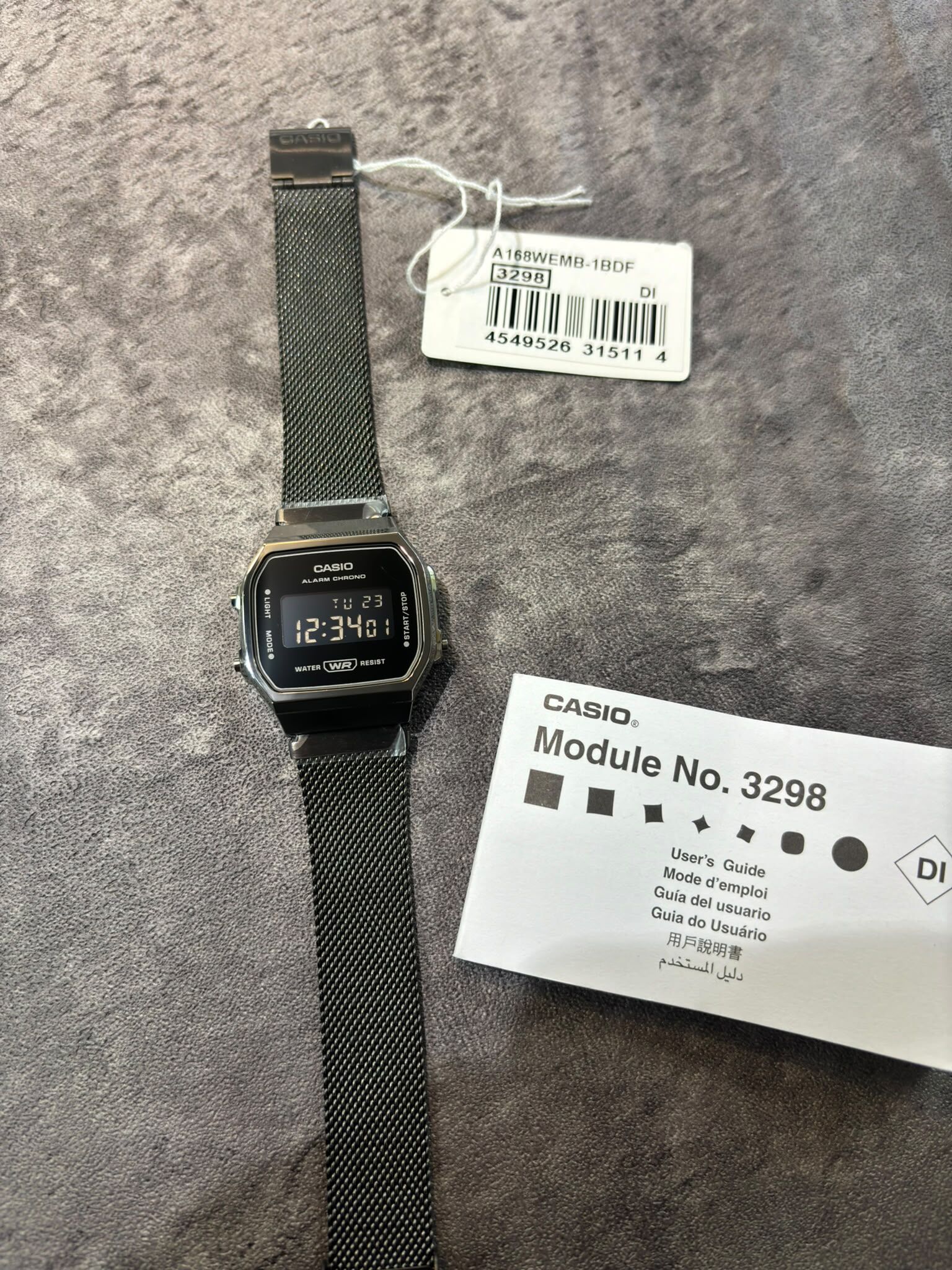 Casio A168WEMB-1B