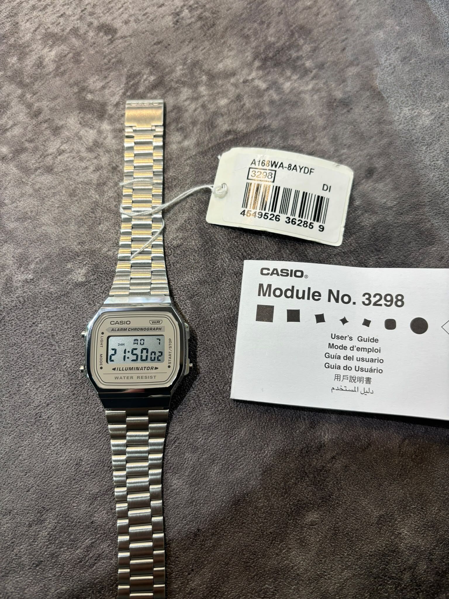Casio A168WA-8A