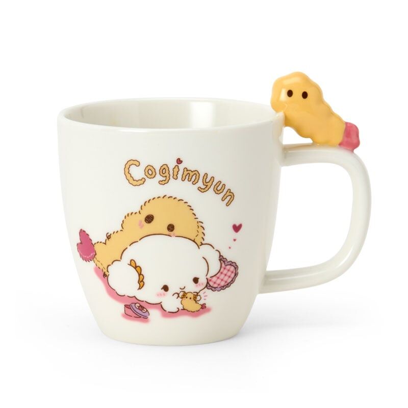 日本 Sanrio Cogimyun 小麥粉 生日 友誼系列 陶瓷有耳杯 (320ml)