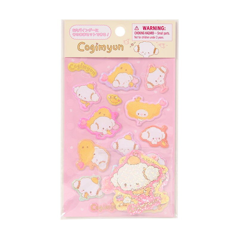 日本 Sanrio Cogimyun 小麥粉 生日 友誼系列 貼紙
