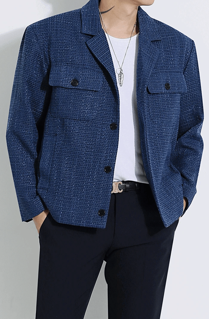 Tweed Collar Jacket
