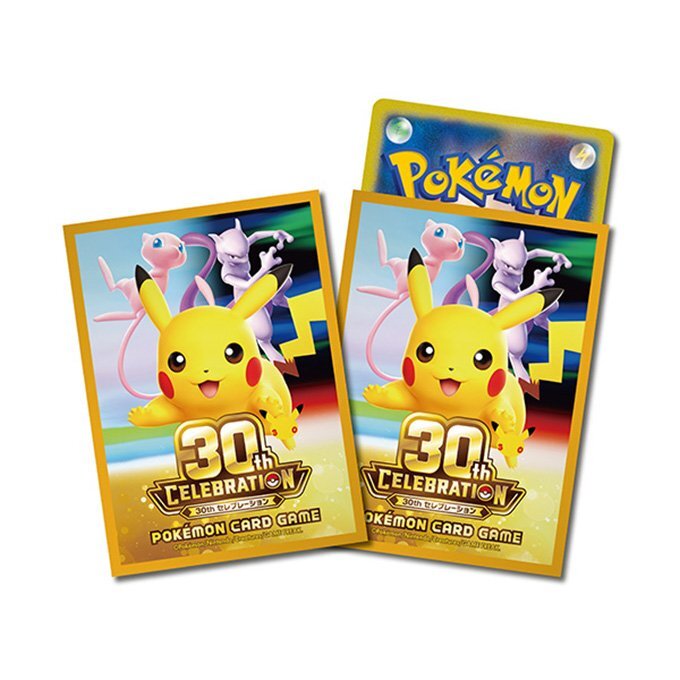 [預訂] Pokemon Card Game 卡套 Premium Gloss 30th CELEBRATION プレミアム・グロス 30th CELEBRATION
