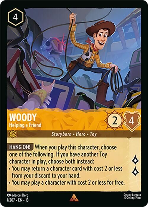Attack of the Vine! - 1/207 Woody – Helping a Friend R
