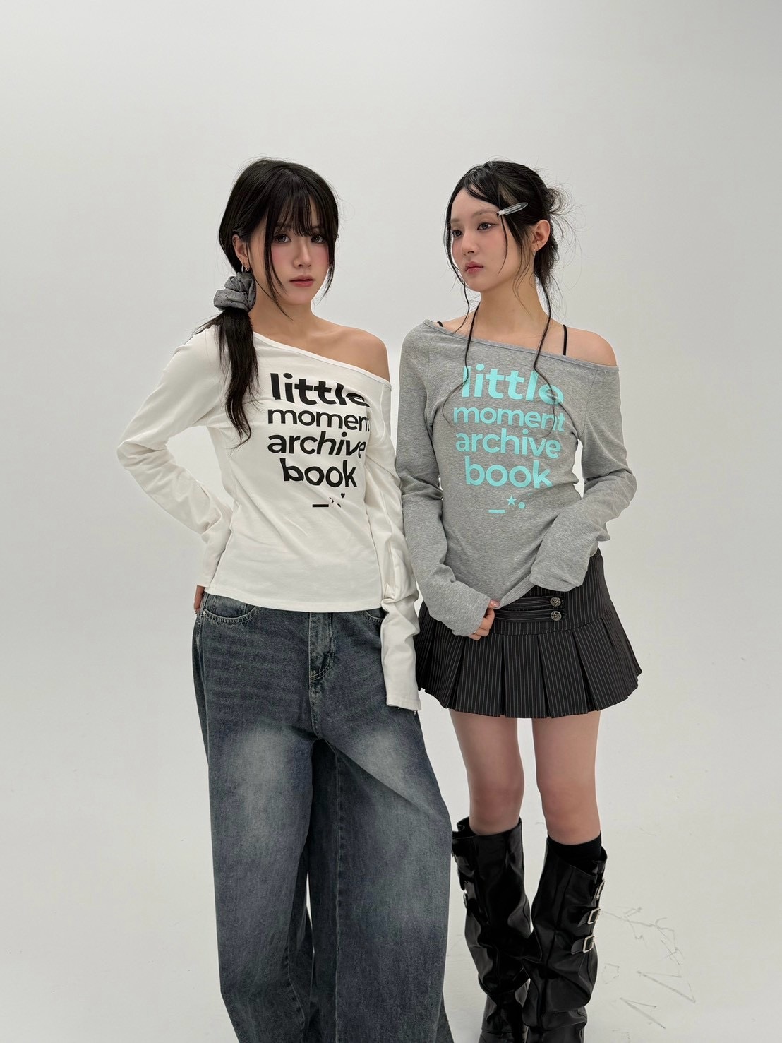 mmb特調撞色字母長tee
