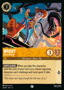 Attack of the Vine! - 13/207 Woody – Town Sheriff C