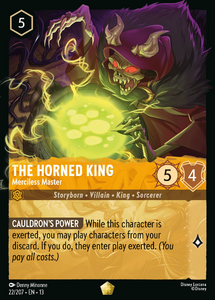 Attack of the Vine! - 22/207 The Horned King – Merciless Master L