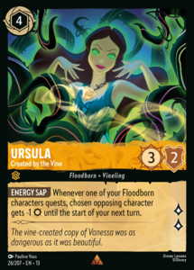 Attack of the Vine! - 26/207 Ursula – Created by the Vine R