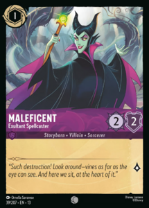 Attack of the Vine! - 39/207 Maleficent - Exultant Spellcaster C