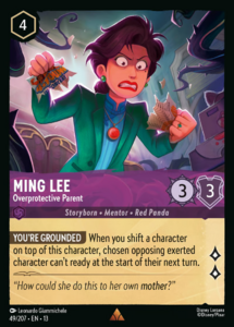 Attack of the Vine! - 49/207 Ming Lee - Overprotective Parent R