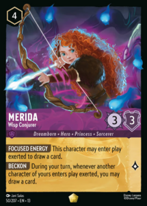 Attack of the Vine! - 50/207 Merida - Wisp Conjurer L