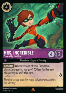 Attack of the Vine! - 51/207 Mrs. Incredible - Created by the Vine R