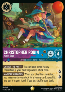 Attack of the Vine! - 61/207 Christopher Robin - Hunny Sage L