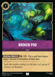 Attack of the Vine! - 70/207 Broken Pod UC