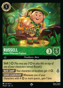 Attack of the Vine! - 79/207 Russell - Senior Wilderness Explorer SR