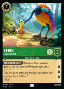 Attack of the Vine! - 88/207 Kevin - Flightless Bird UC