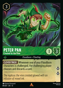 Attack of the Vine! - 89/207 Peter Pan - Created by the Vine R