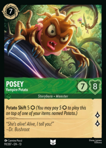 Attack of the Vine! - 91/207 Posey - Vampire Potato UC
