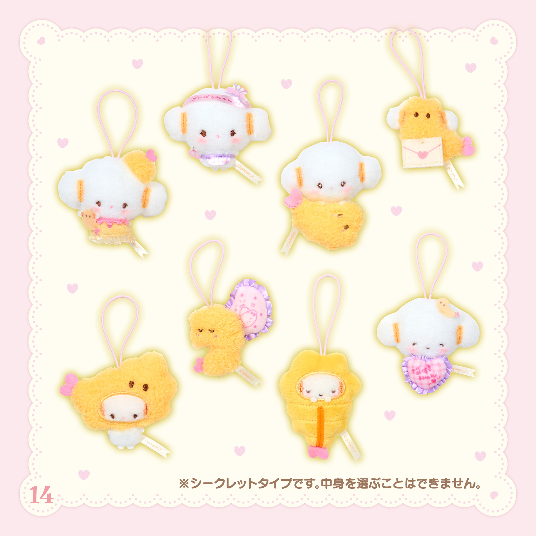 日本 Sanrio Cogimyun 小麥粉 生日 友誼系列 吊飾匙扣盲盒 原盒