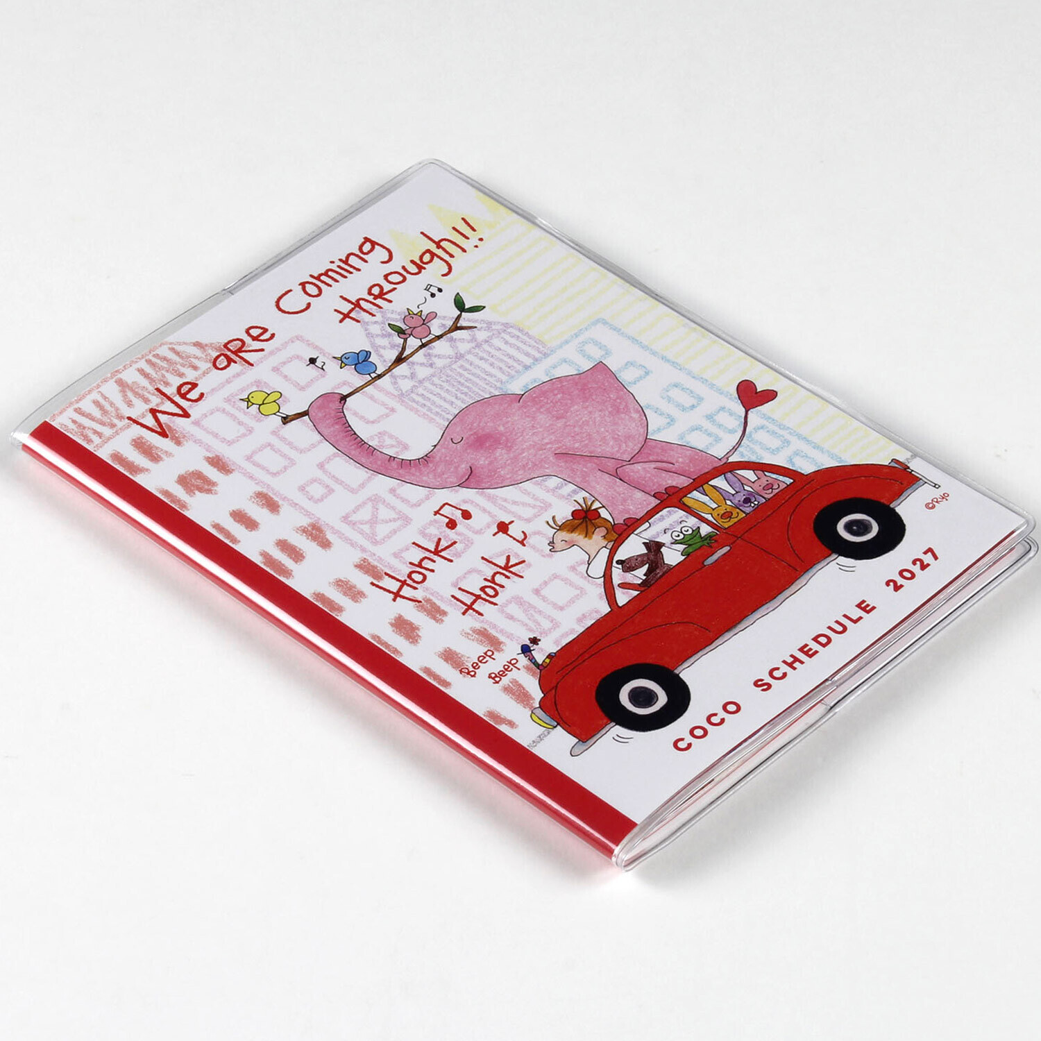 COCO醬_Drive 2027月計劃手帳 A6薄型｜日本 COCO and Wondrous Gang