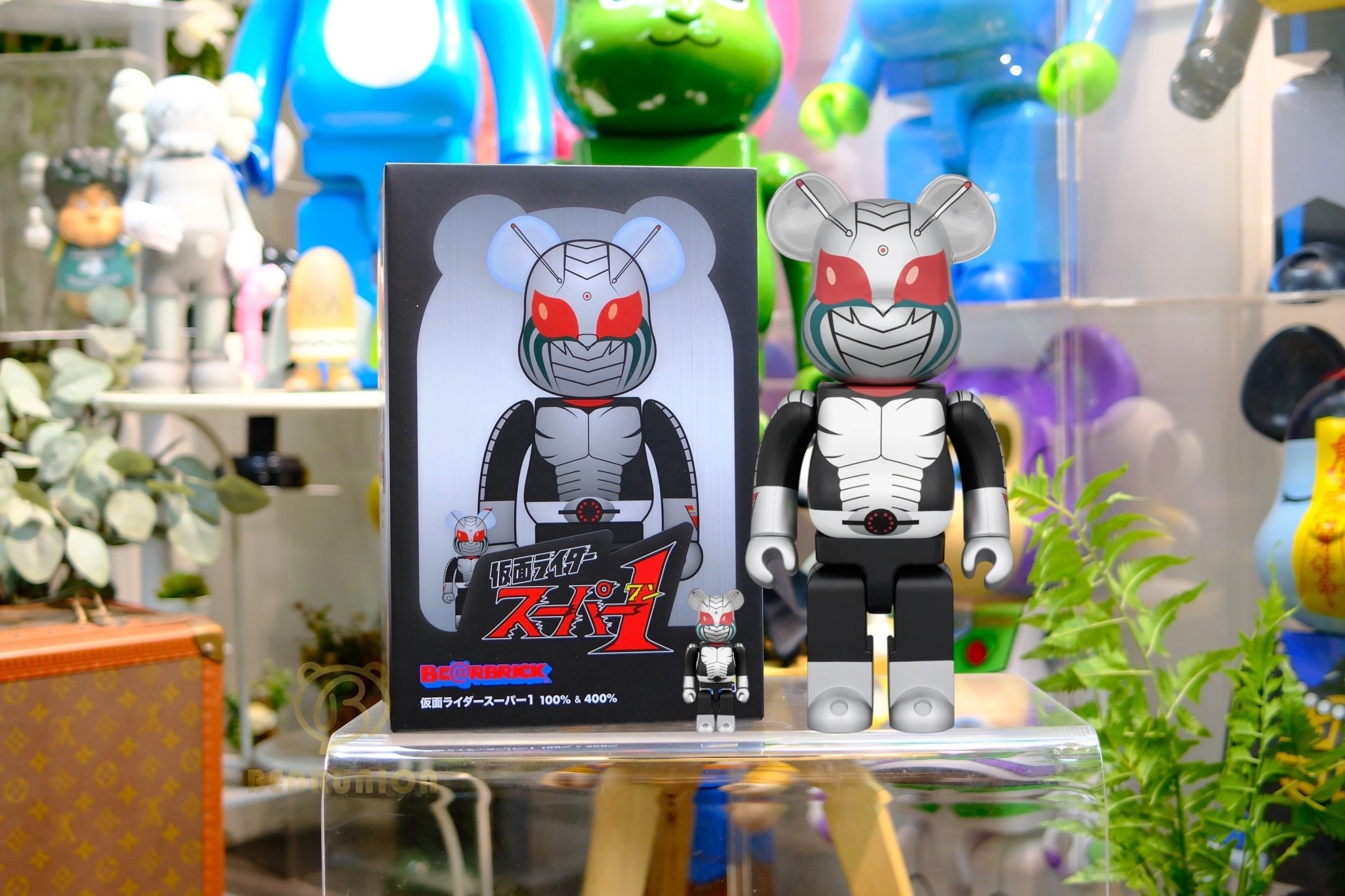 🎏Pre-Order🎏Bearbrick 400% 100% 仮面ライダースーパー1 Super 1