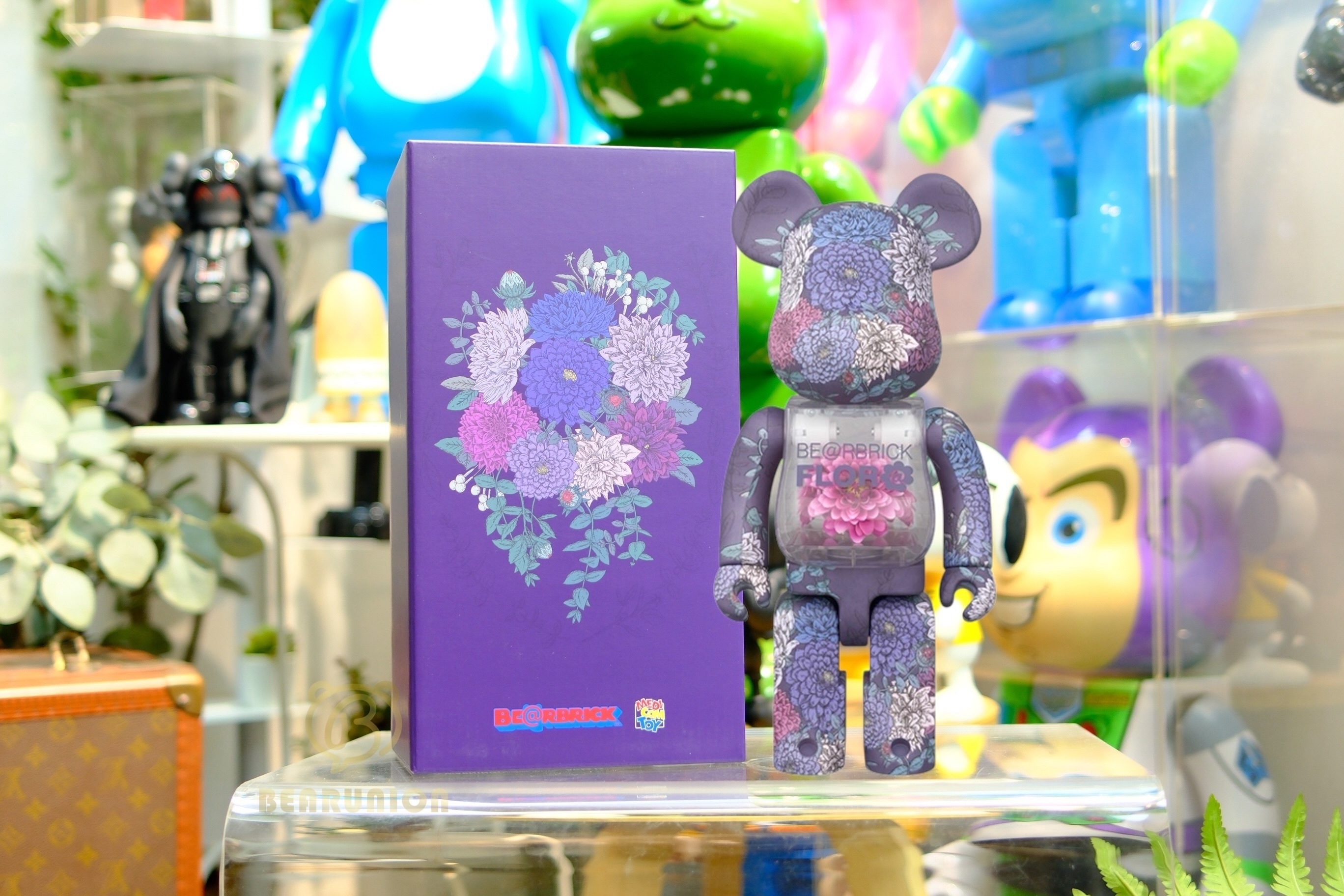 🎏Pre-Order🎏Bearbrick 400% FLOR@ Dahlia