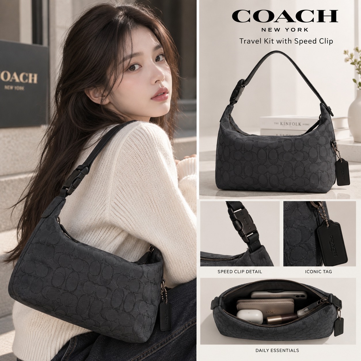 【預購】Coach N091081 飯盒包