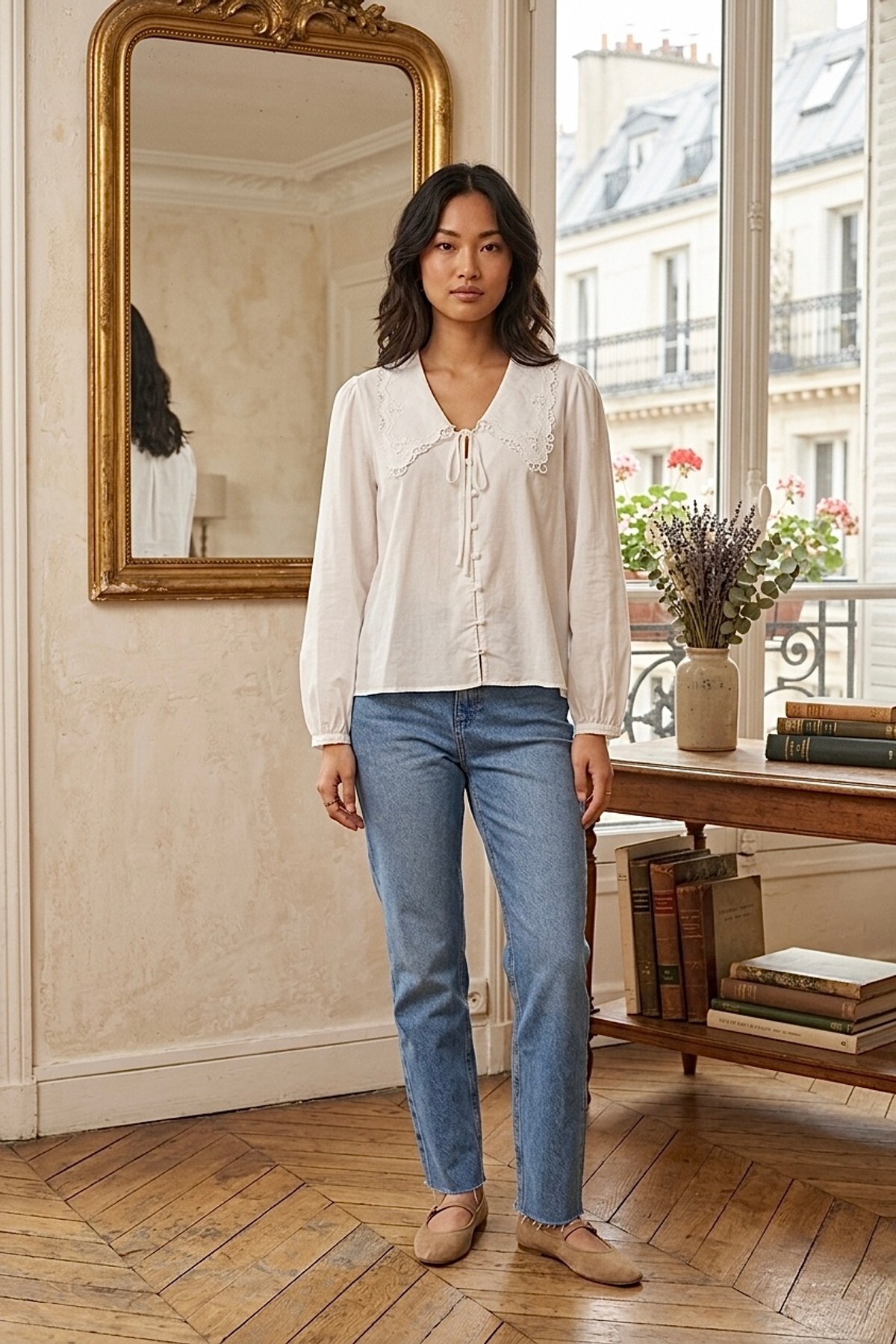 1LC0913-105 [LOVIE&CO] Tahla 女裝襯衫 #5043T-TAHLA (EU)