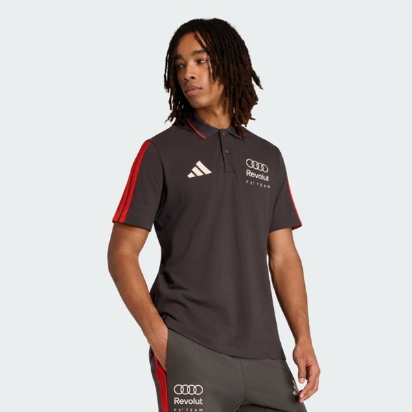 Adidas 愛迪達 Au Dna P Ss M KE6785 男 Polo衫 運動上衣 休閒短袖 黑