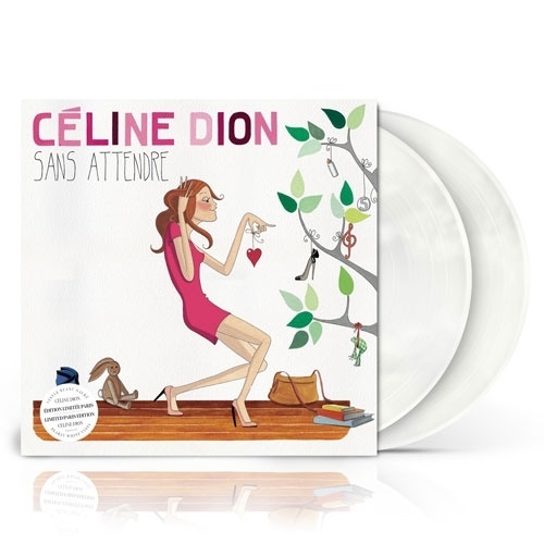 Celine Dion - Sans Attendre 2LP (Pearly White Vinyl)
