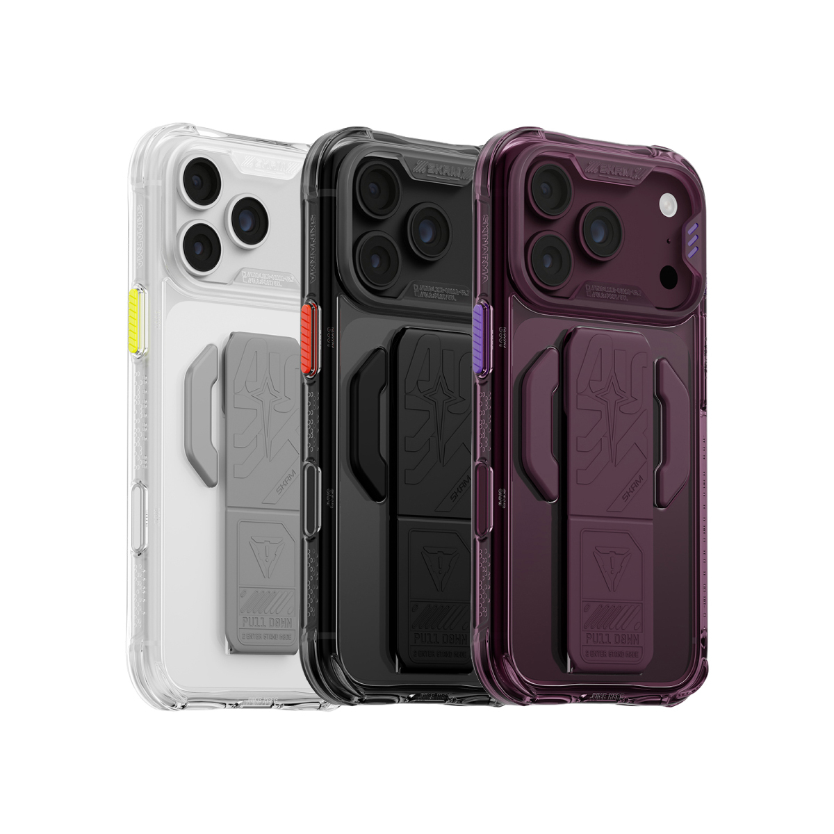 SKINARMA Helio CE 磁吸支架防摔殼 for iPhone 18