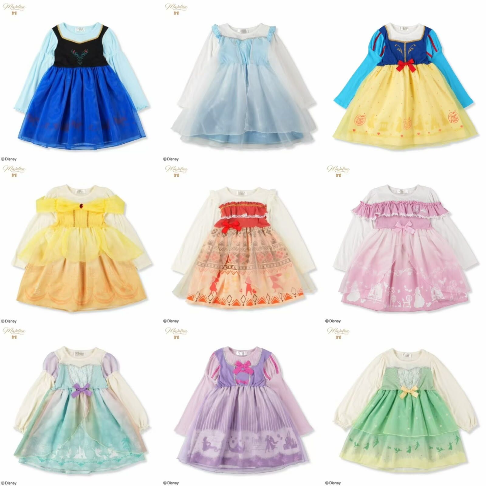 日單 Mojalica & Disney princess公主裙