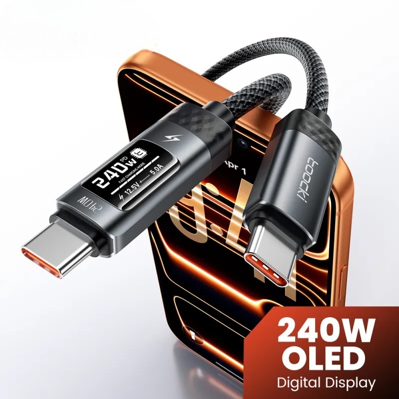 Toocki USB-C to USB-C 240W Charging Cable X111 (1m - 2m)