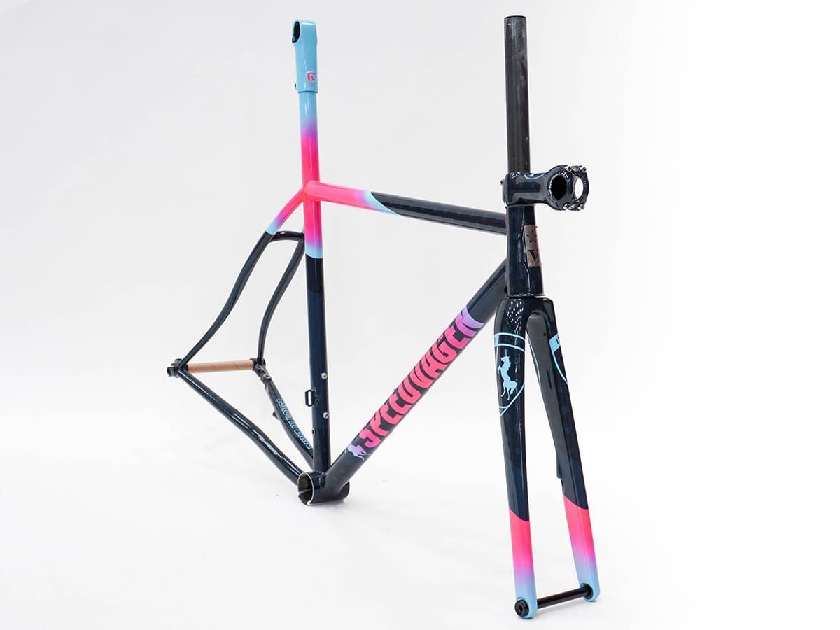 Speedvagen A-Team Disc Road 客製化 閃耀粉 / 52cm