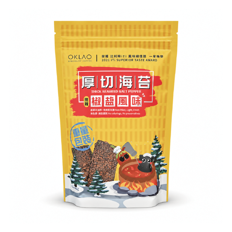 【厚切海苔】歐客佬｜椒鹽風味