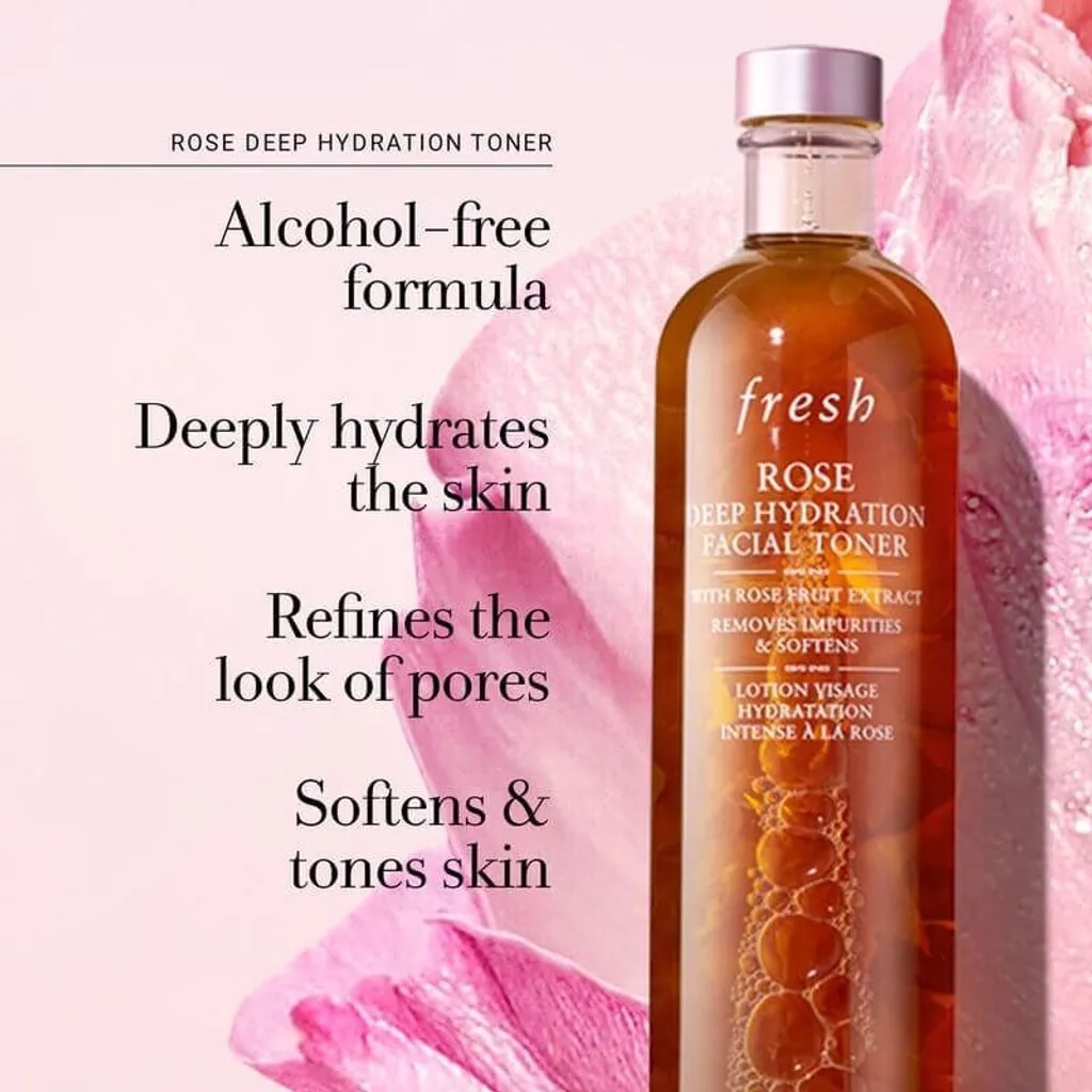 Fresh - *No Box* - Rose Deep Hydration Facial Toner 250ml (Parallel Import)