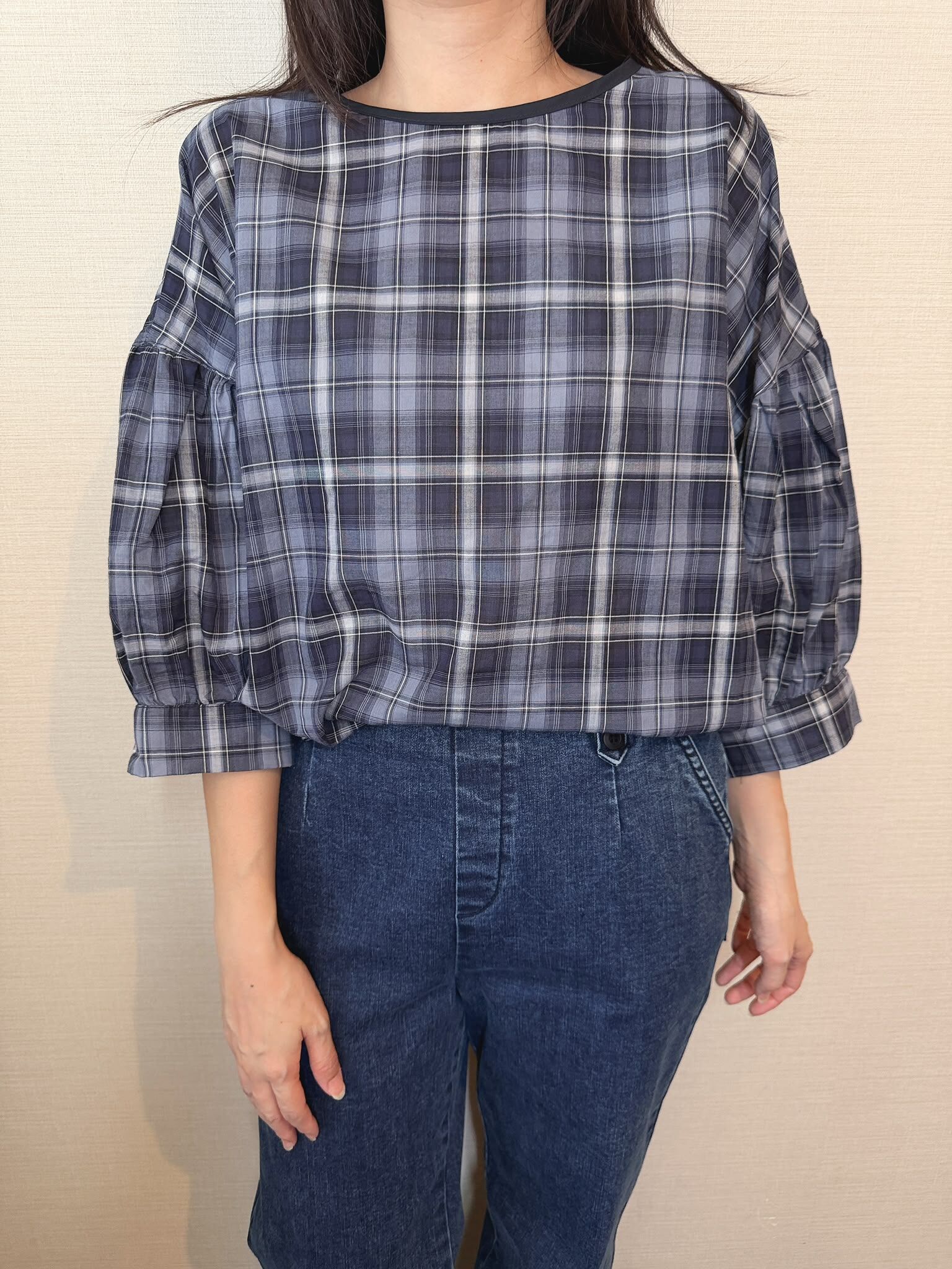 GN 後扣鈕格仔top