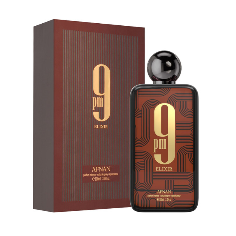 Afnan 9PM Elixir 中性香精 100ml (2025 新款)(Barcode: 6290171075738)