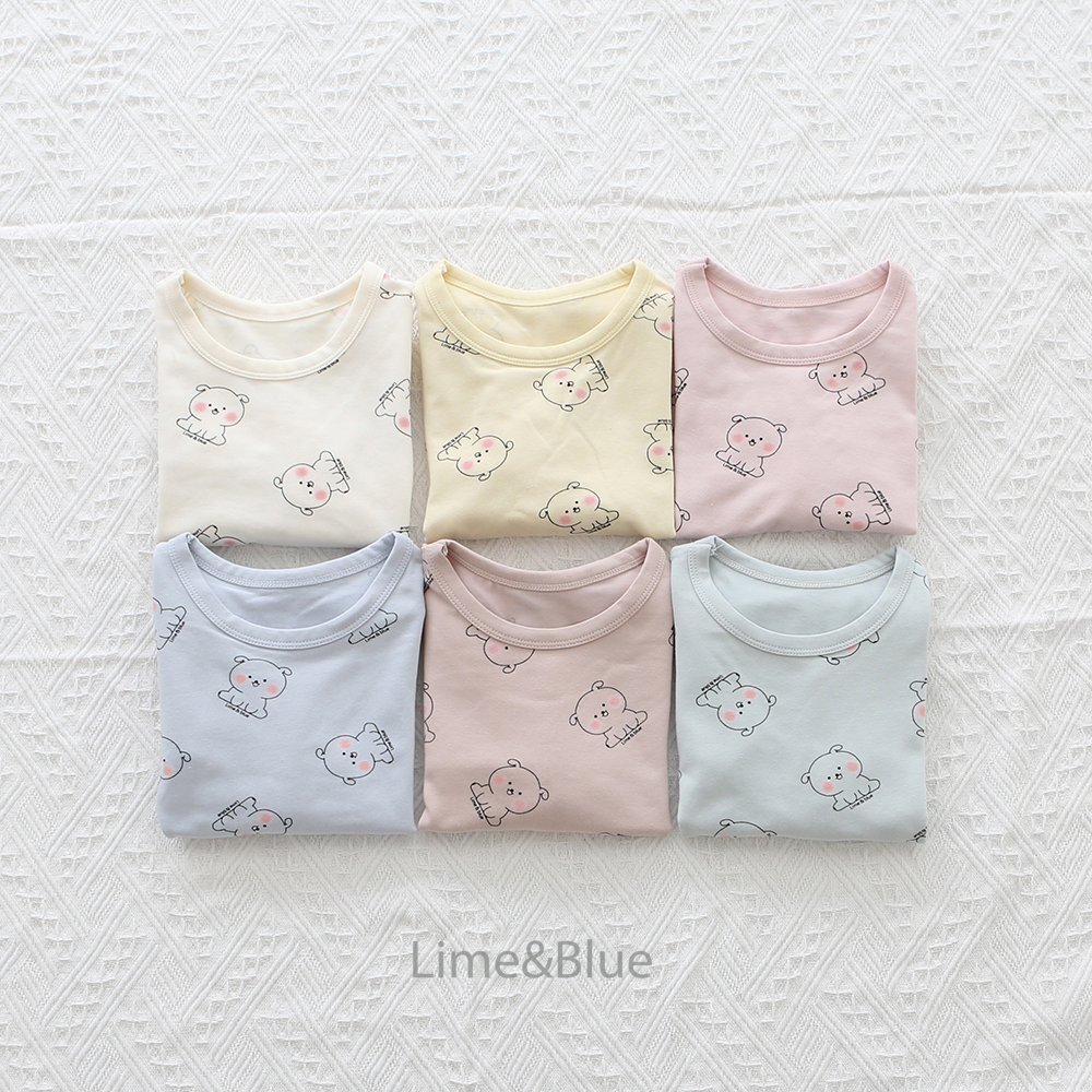 正韓秋Limeblue 親子裝_六色狗狗家居服
