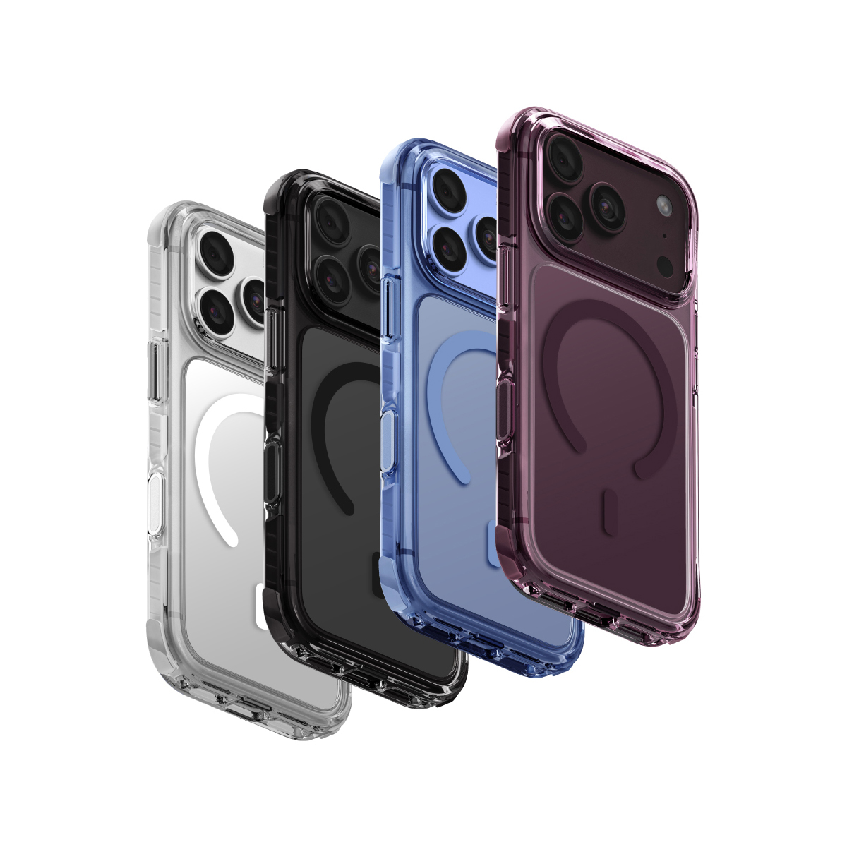 UNIQ Combat 四角強化軍規磁吸三料殼 for iPhone 18