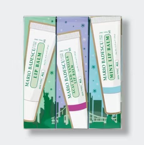 【預購】MARIO BADESCU N091152 潤唇膏禮盒 (3件裝)