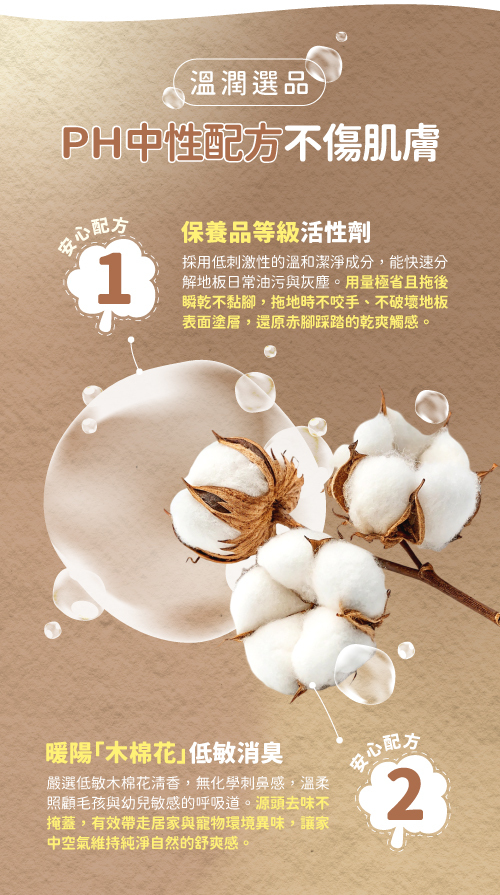 PH7中性配方,使用後清爽不黏腳,不咬手,低敏消臭