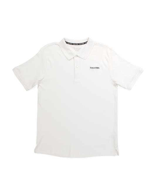 【預購】CALVIN KLEIN N091107 童裝短袖上衣 (白色)