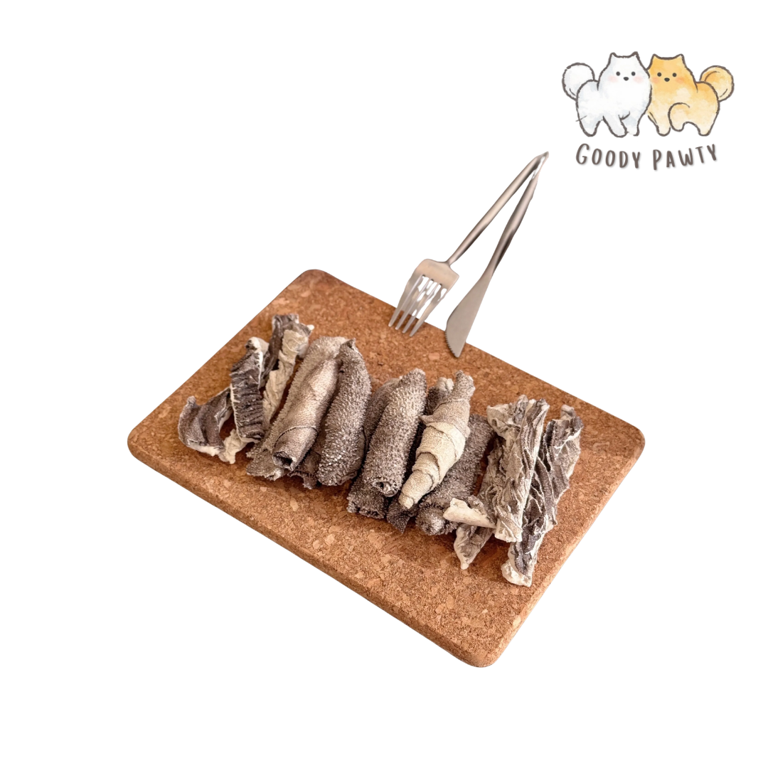 Goody Pawty 熟食凍乾 毛肚卷