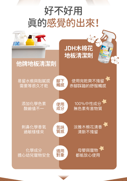產品比較圖,好用感覺得出來