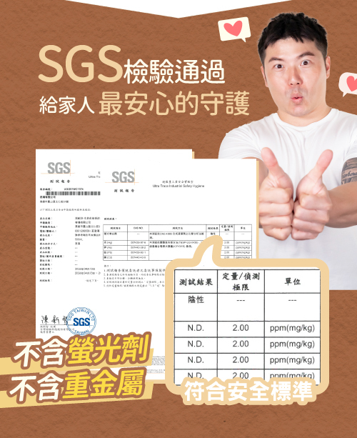 SGS檢驗合格認證