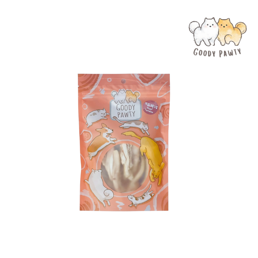 Goody Pawty 熟食凍乾 牛筋脆條