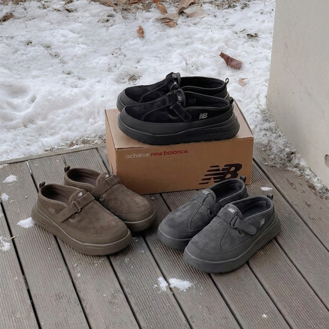 New Balance Rover韓國限定麂皮懶人鞋 三色