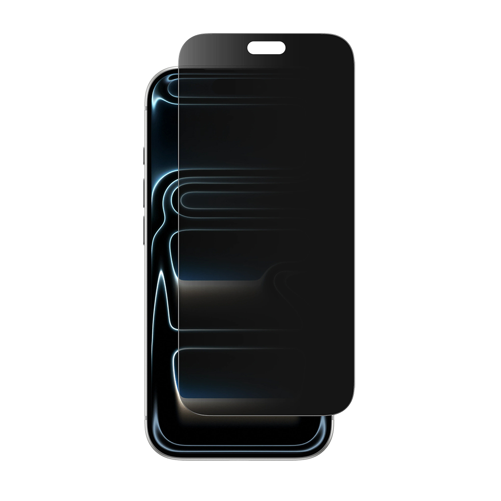 ScreenForce™ TemperedGlass Privacy Treated Screen Protector for iPhone 18 Series [OVA308 OVA309]