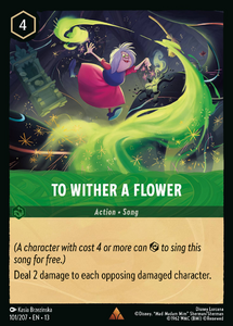 Attack of the Vine! - 101/207 To Wither a Flower R
