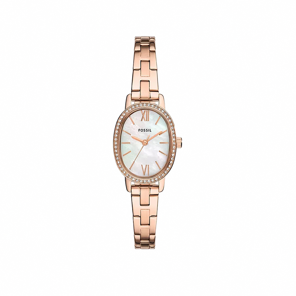 Penny 雅爵經典珍珠母貝女錶 玫瑰金不鏽鋼錶帶 23 MM BQW3977